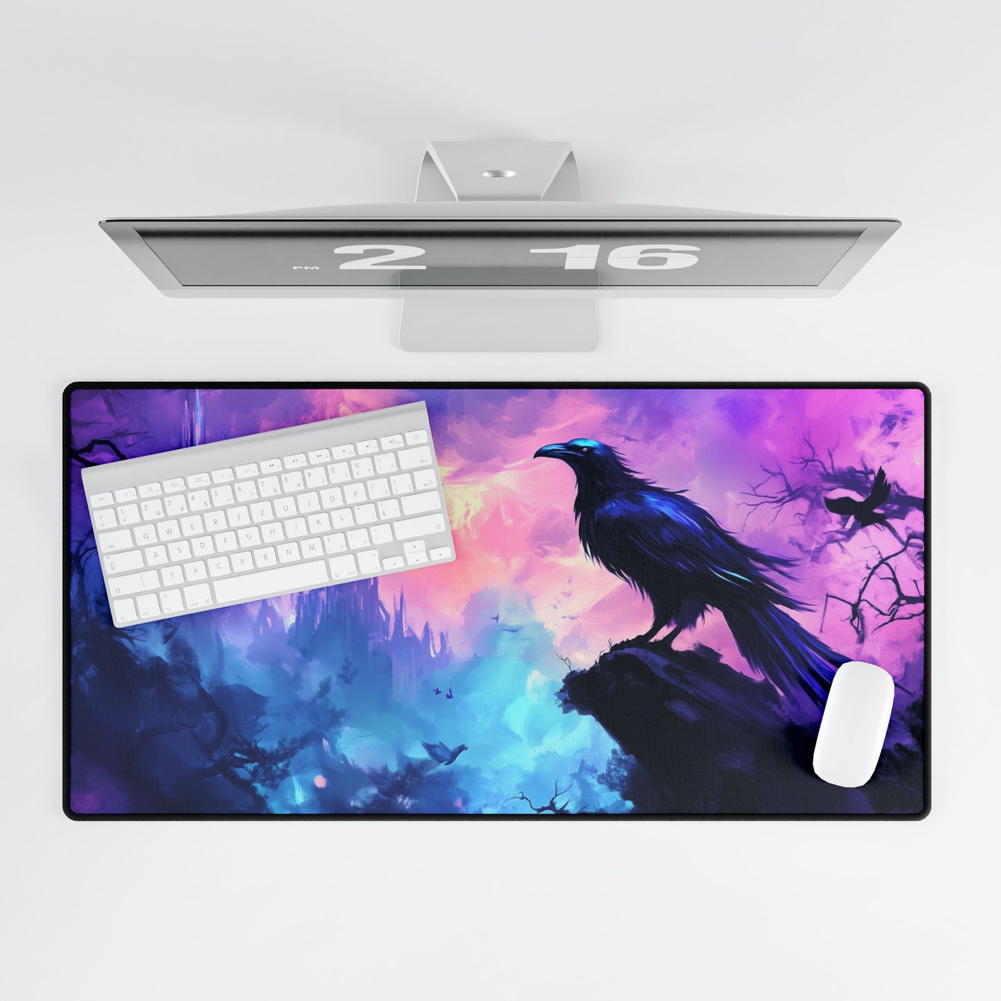 XL-Mousepad Desk Mat - Raven