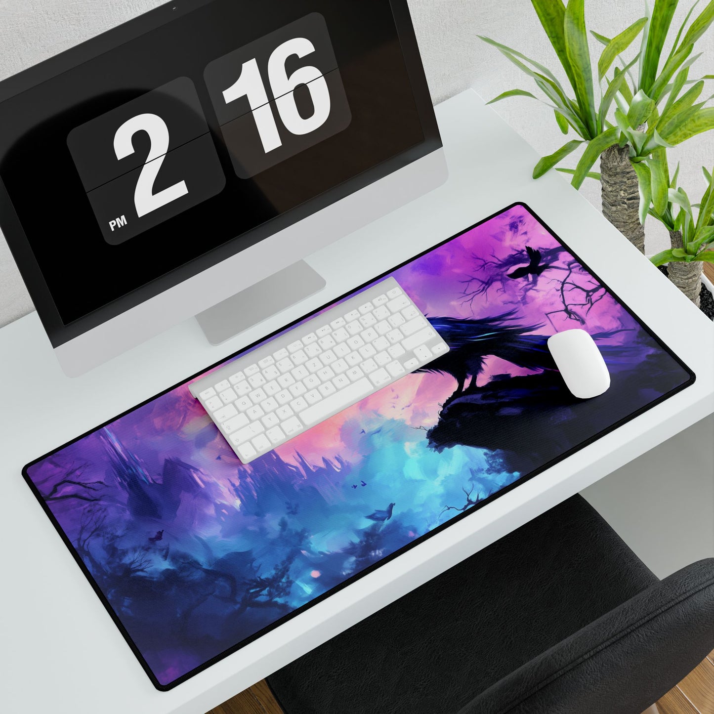 XL-Mousepad Desk Mat - Raven