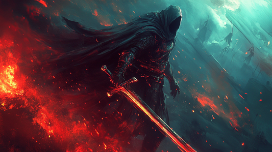 Fantasy - Wallpaper (9:16) Dark Warrior Daranar