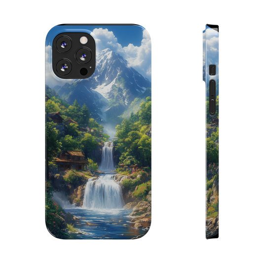 Slim Phone Case - Stunning Fantasy Landscape
