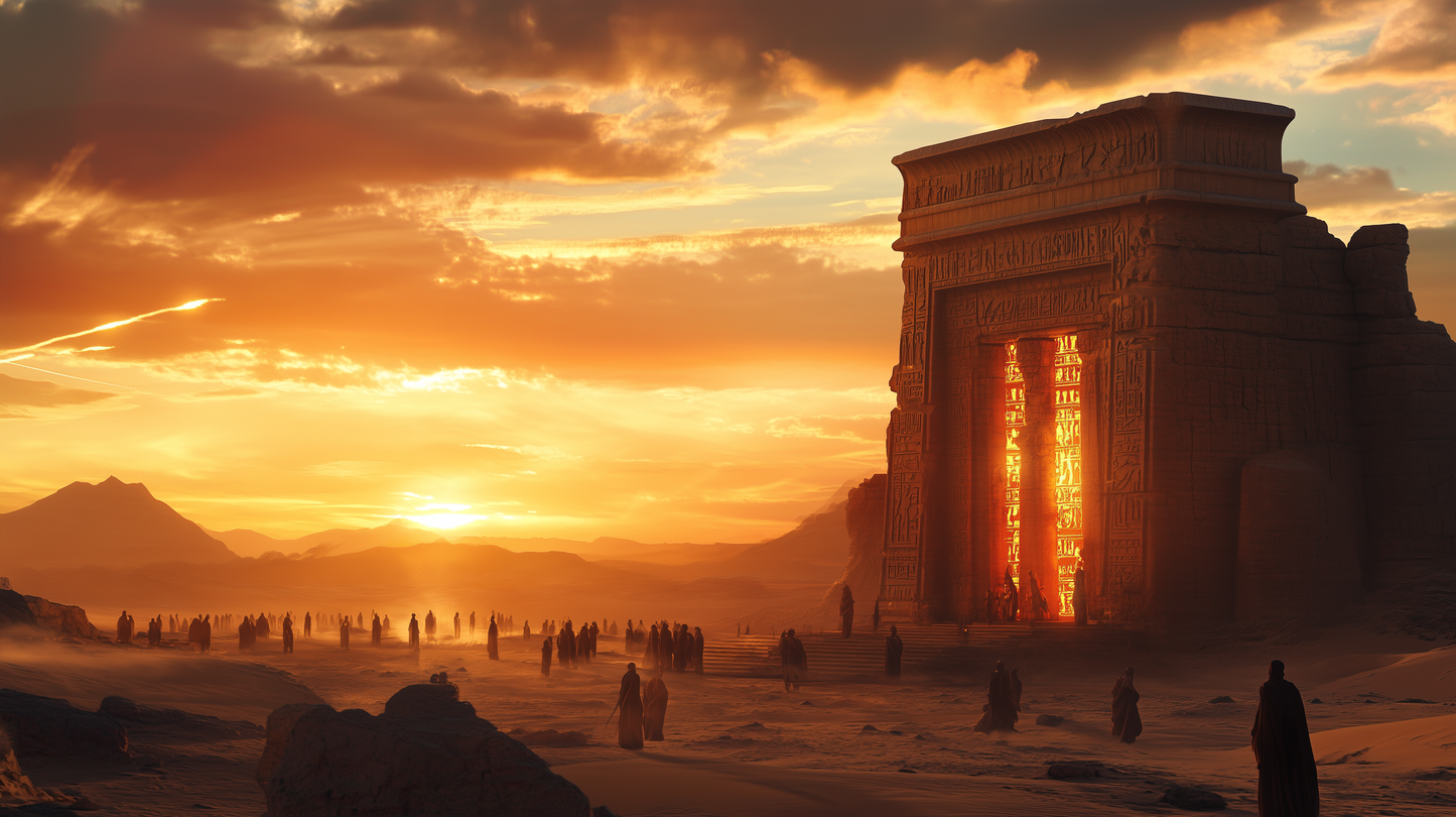 Fantasy - Wallpaper (9:16) Desert Pilgrim