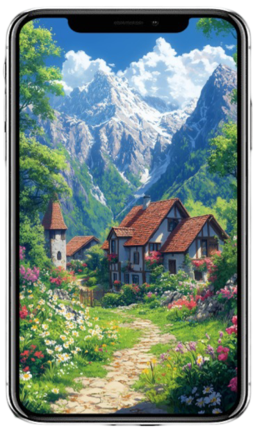 Fantasy-Wallpaper-Set(L): Bright Fantasy ,  20 Images (9:16)