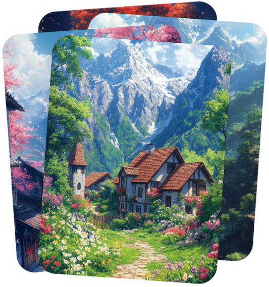 Fantasy-Wallpaper-Set(L): Bright Fantasy ,  20 Images (9:16)