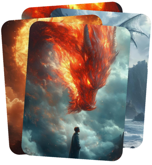 Fantasy-Wallpaper-Set(L): Dragons, 20-Images (9:16)