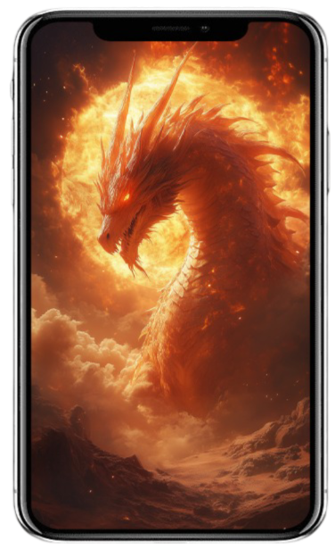 Fantasy-Wallpaper-Set(L): Dragons, 20-Images (9:16)