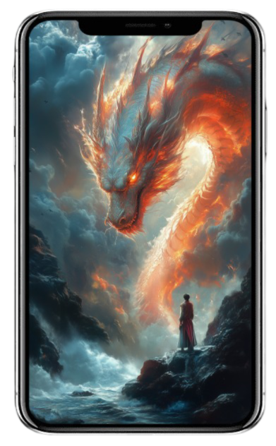 Fantasy-Wallpaper-Set(L): Dragons, 20-Images (9:16)