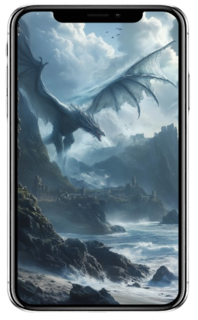 Fantasy-Wallpaper-Set(L): Dragons, 20-Images (9:16)