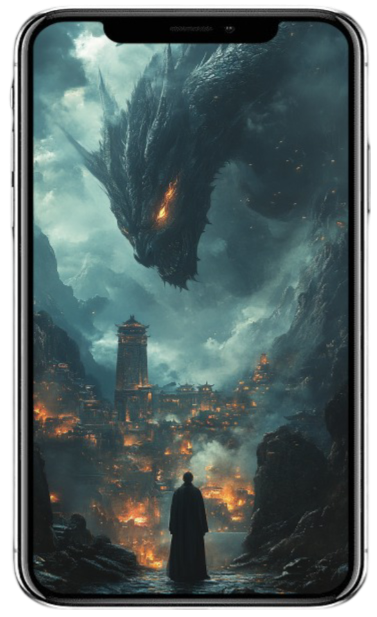 Fantasy-Wallpaper-Set(L): Dragons, 20-Images (9:16)