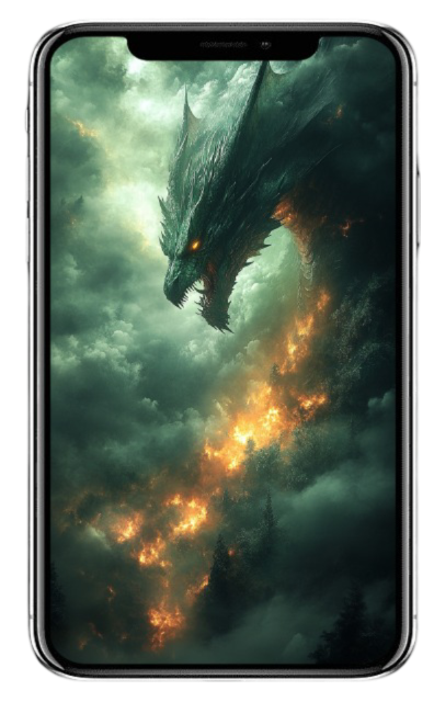 Fantasy-Wallpaper-Set(L): Dragons, 20-Images (9:16)