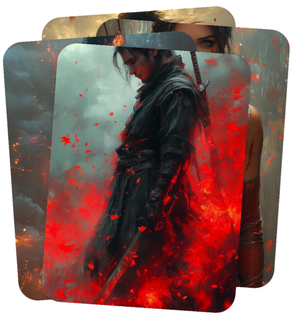 Fantasy-Wallpaper-Set(M): Characters, 10-Images