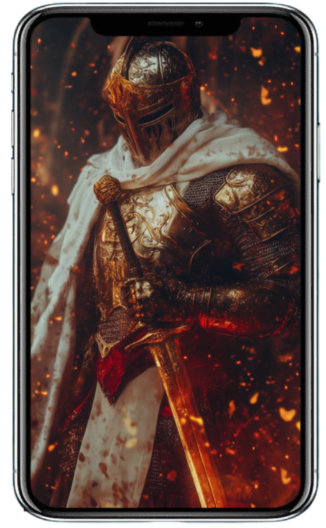 Fantasy-Wallpaper-Set(M): Knights, 10 Images