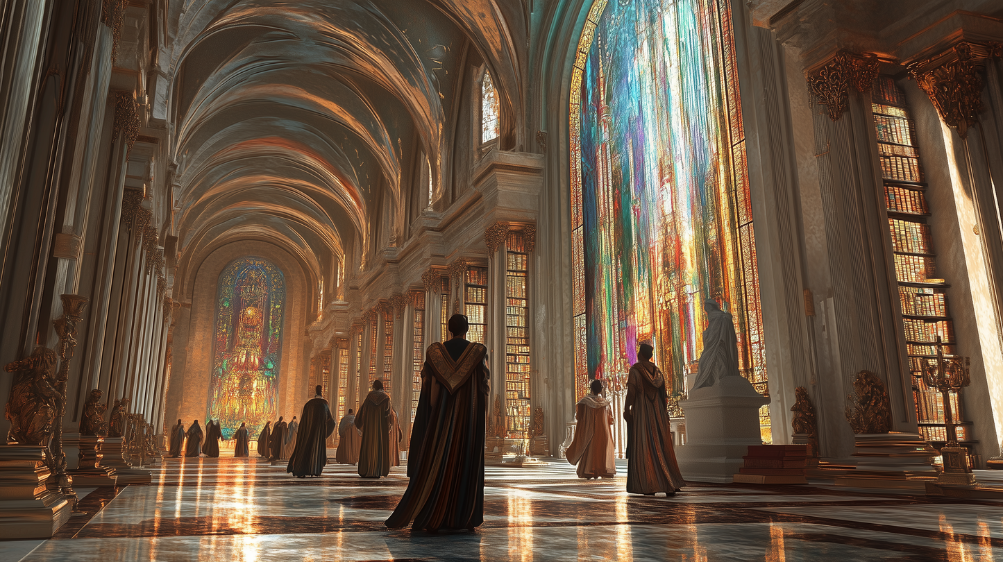 Fantasy-Wallpaper (9:16) Library of Namyra