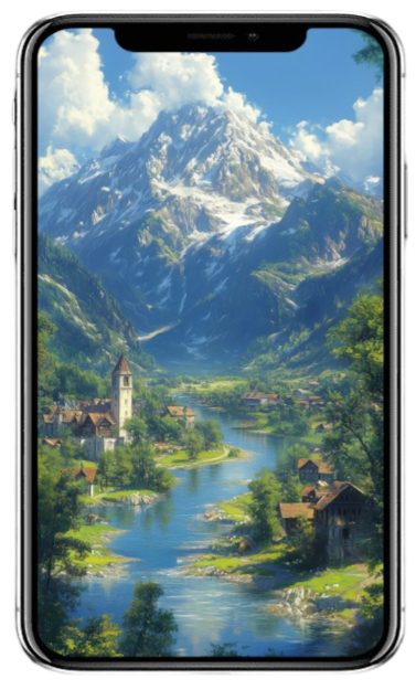 Fantasy-Wallpaper-Set(L): Bright Fantasy ,  20 Images (9:16)