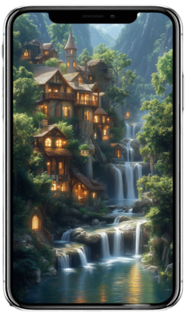 Fantasy-Wallpaper-Set(L): Bright Fantasy ,  20 Images (9:16)