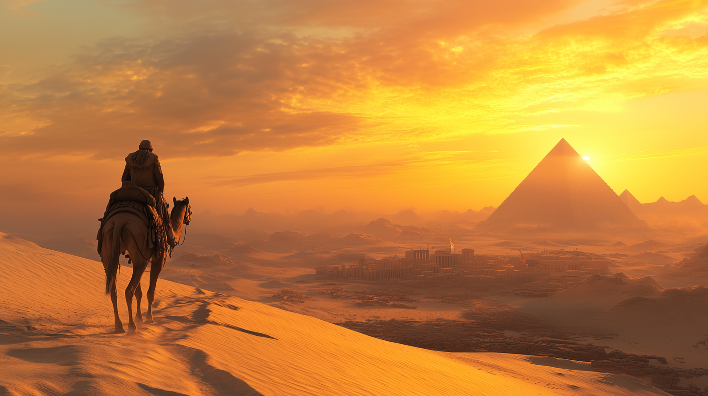 Fantasy-Wallpaper (16:9) Idasch Desert Landscape