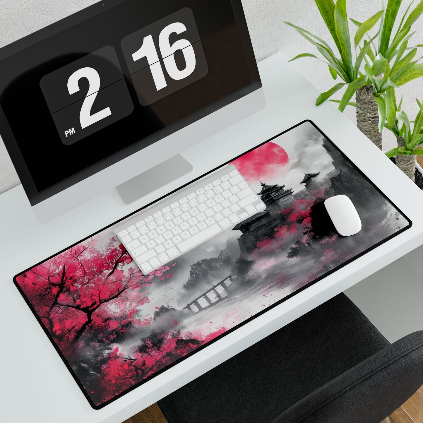 XL Desk Mat / Mousepad -- Sakura