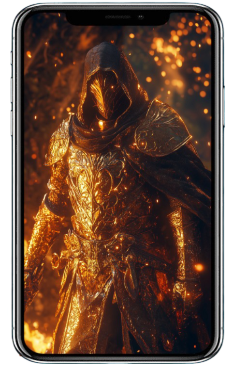 Fantasy-Wallpaper-Set(M): Knights, 10 Images