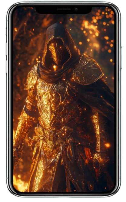 Fantasy-Wallpaper-Set(M): Knights, 10 Images