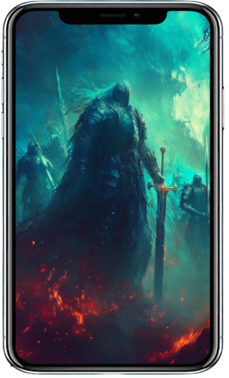 Fantasy-Wallpaper-Set(M): Knights, 10 Images