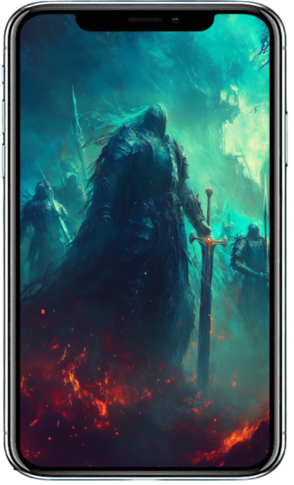 Fantasy-Wallpaper-Set(M): Knights, 10 Images