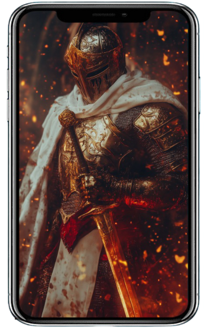 Fantasy-Wallpaper-Set(M): Knights, 10 Images