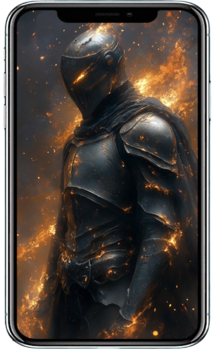 Fantasy-Wallpaper-Set(M): Knights, 10 Images